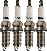 Vista 3 de TRQ Juego de 4 piezas de bujías de iridio para motor de afinación