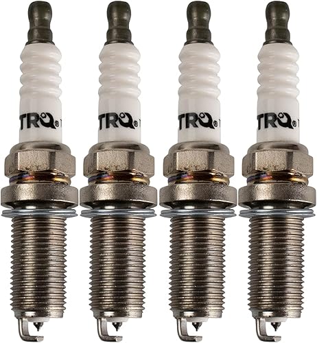 TRQ Juego de bujías compatible con varias marcas y modelos