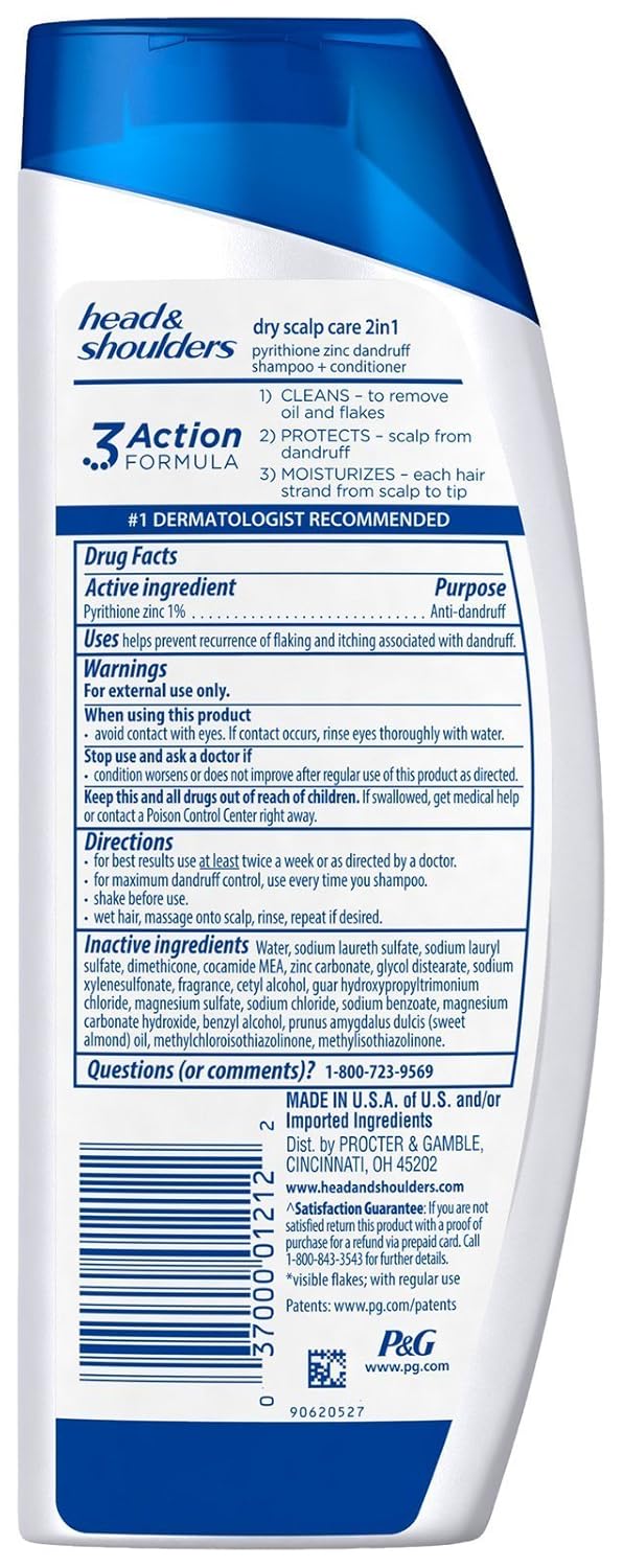 Head & Shoulders Dry Scalp Care 2-in-1 Dandruff Shampoo - 23.7 oz