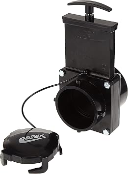 Valterra T50 3 Hub x 3 Bay with Cap Valve Assembly,Black