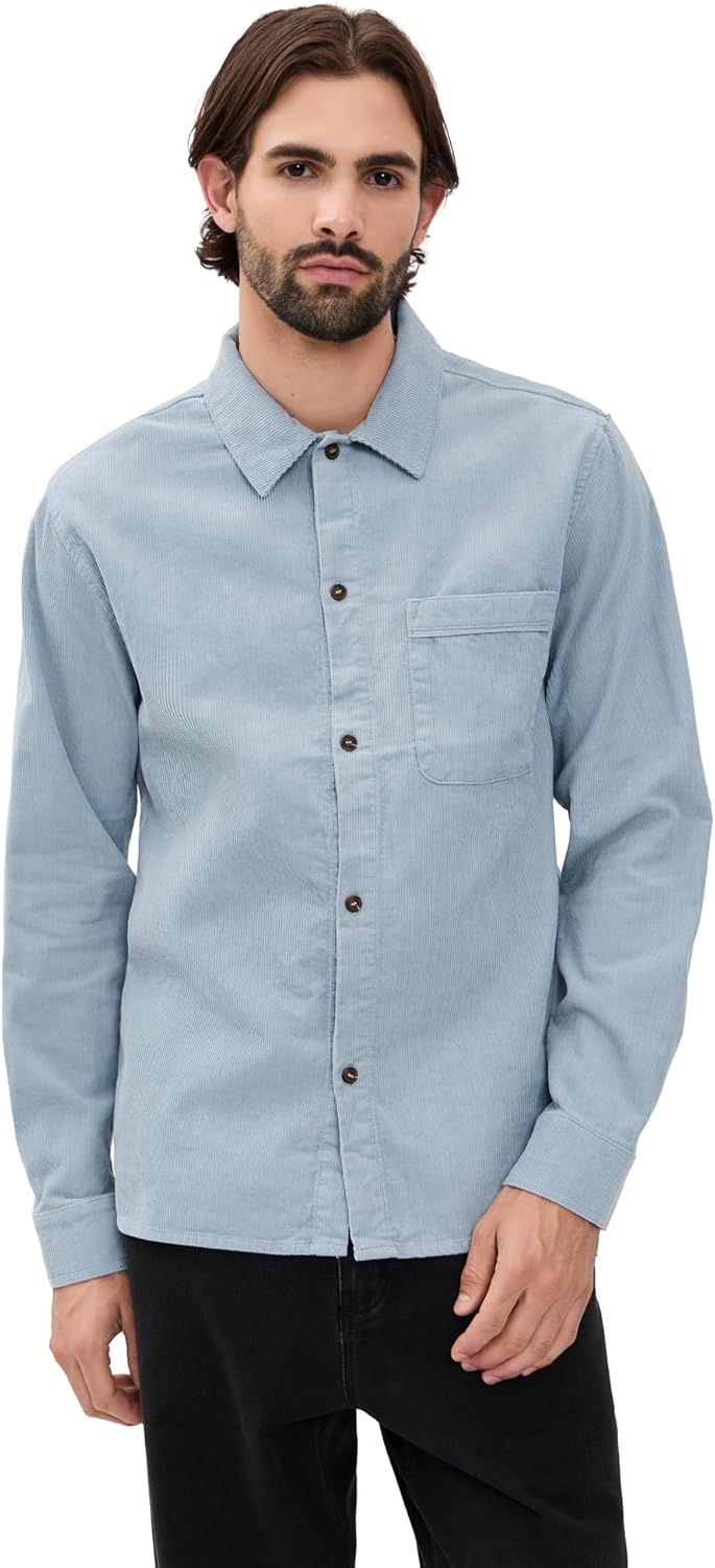 RHYTHM Men's Corduroy Shirt