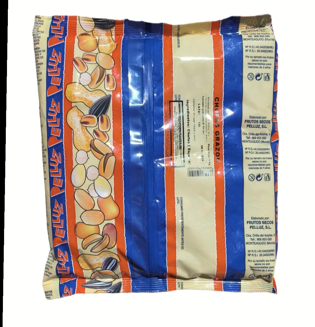 Chufas 1 Kg - Chufas Grazon - Origen España - pelluz