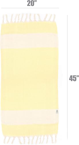 Vista 207 de Bazaar Anatolia Juego de 2 toallas de mano turcas para baño, 39 x 19 pulgadas, algodón, toallas de mano decorativas para cocina, té, yoga, cara