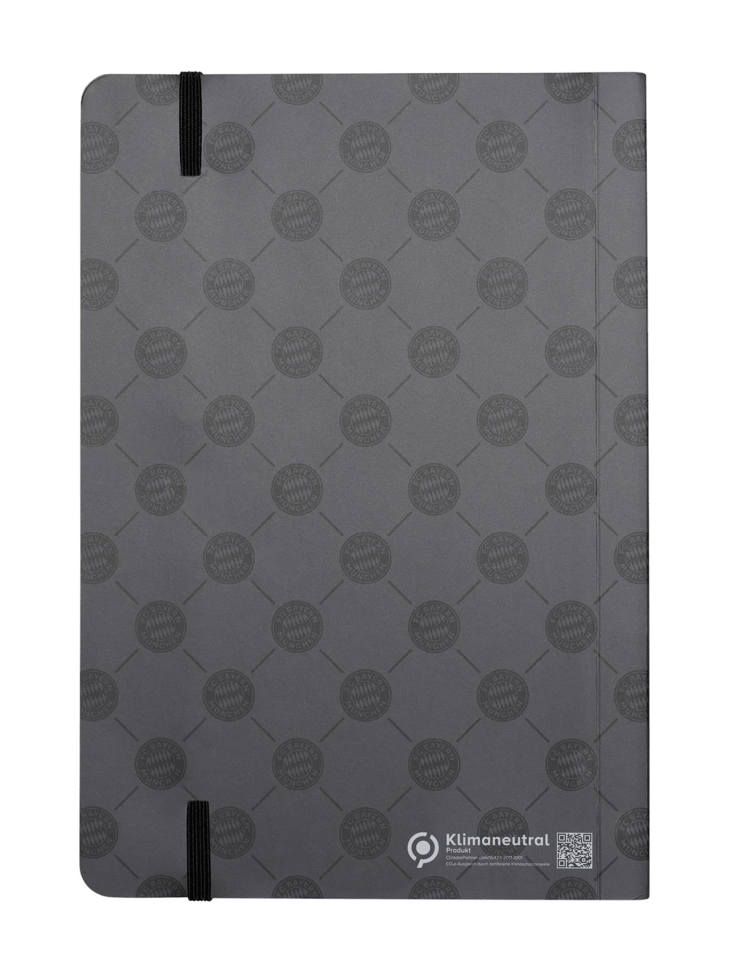 FC Bayern München I Notizbuch A5 Business Edition I Schwarz