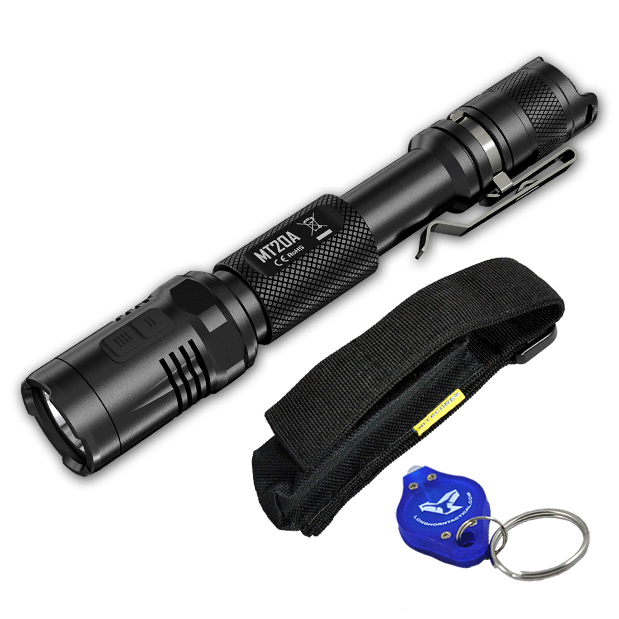 Nitecore Mta 360 Lumens 2x White Red Led Flashlight Penlight With A Keychain Light Amazon Com