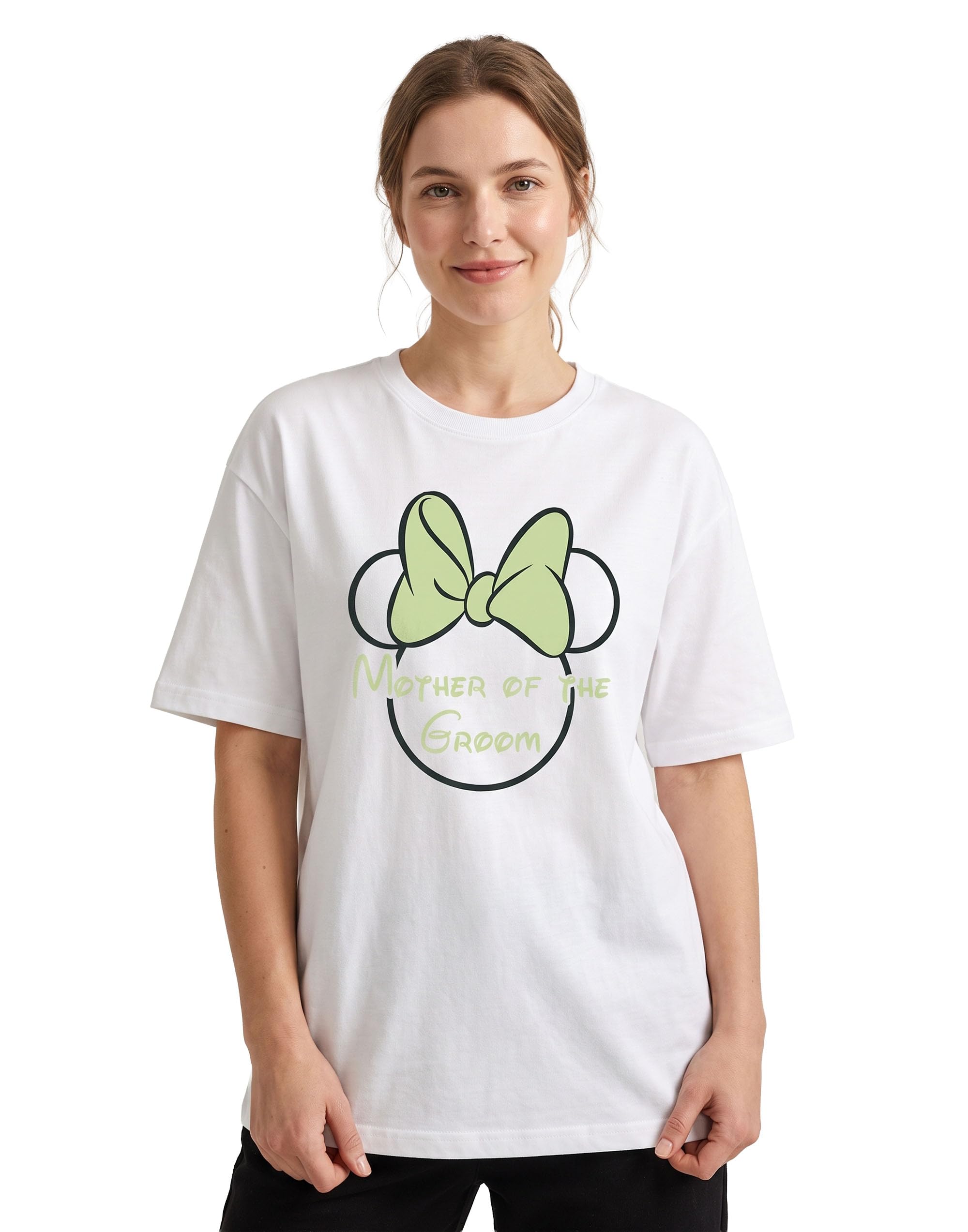 Disney Women's White Short Sleeved T-Shirt | | Official Merch Xxl