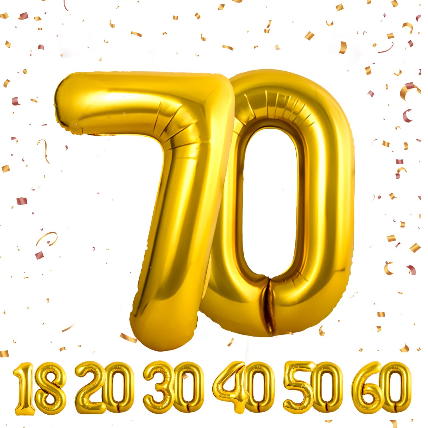 Palloncini Compleanno 30 anni Noir -101 CM Palloncino Numero 30 Gonfiabile in Foil -Decorazioni Compleanno di un uomo donna- Vola con l'Elio