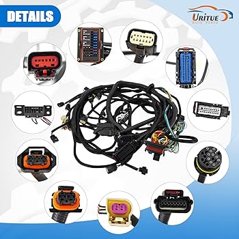 Amazon.com: Uritue 3 Wire Standalone Harness Wiring Harness
