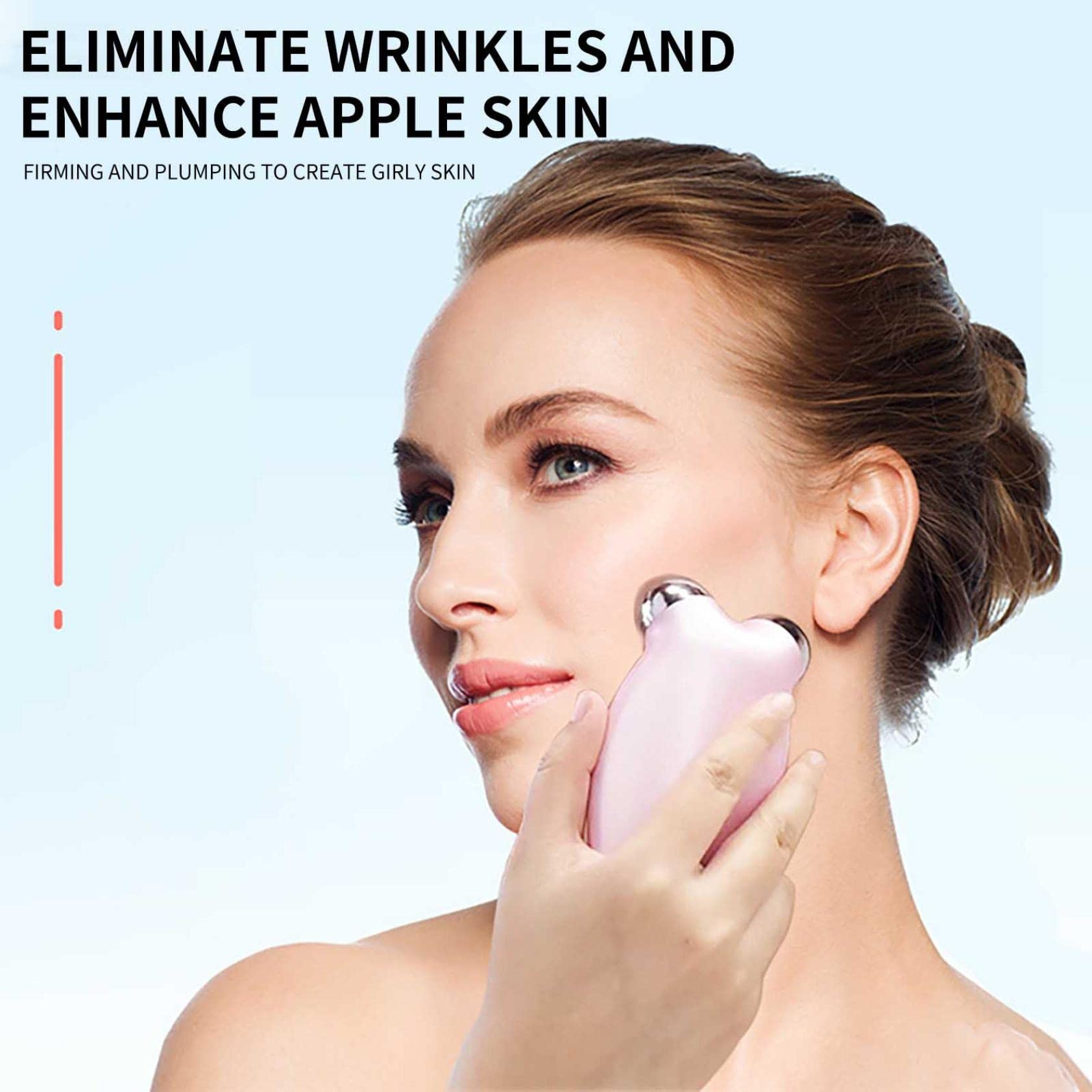 Mini lifting con microcorriente, rejuvenecimiento for reafirmar la piel, dispositivo de microcorriente, máquina de masaje de belleza | Máquina for tensar la piel, eliminador de arrugas, tonificante, e