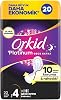 Orkid Platinum Hijyenik Ped Gece Ekstra Boy 4 20 Adet Ped