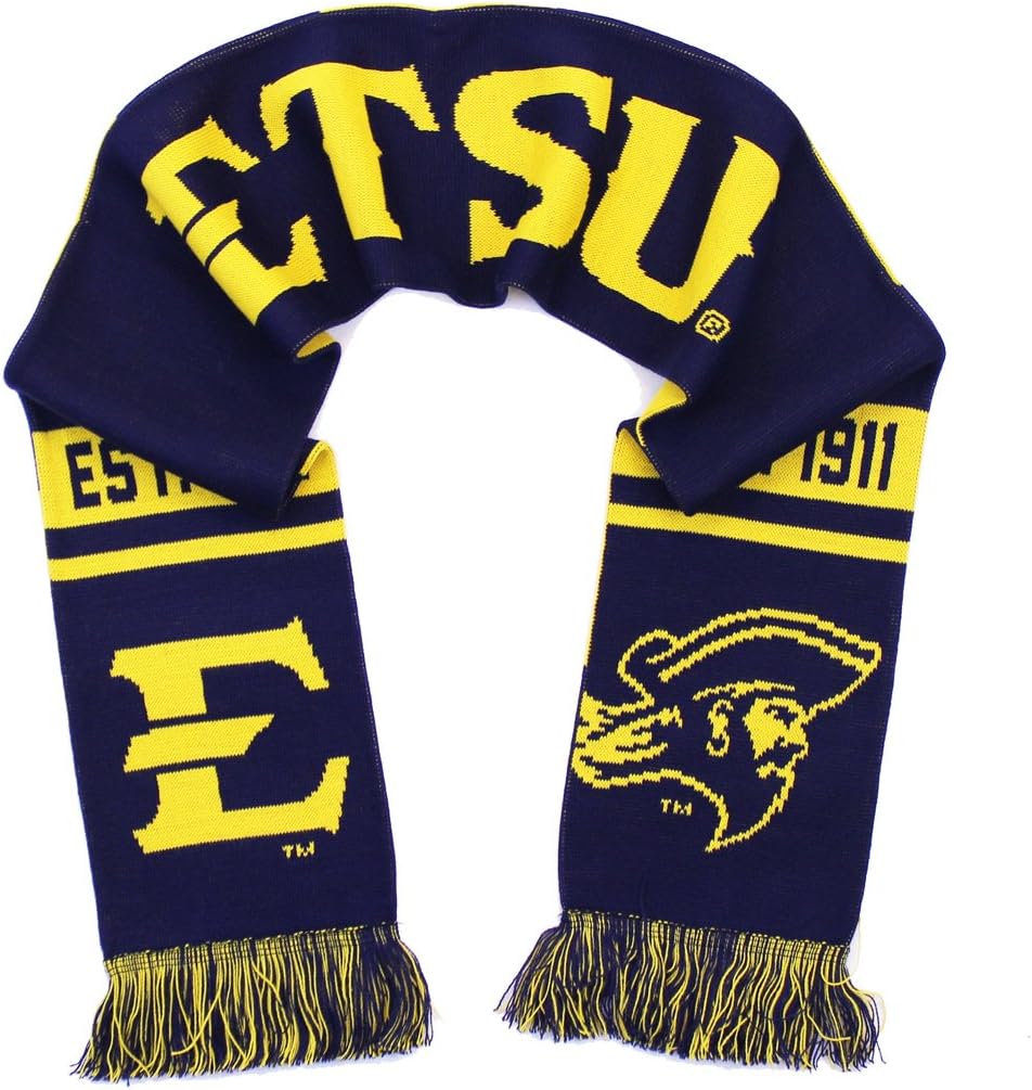 Tradition Scarves ETSU Scarf - East Tennessee State Bucs Knitted Classic