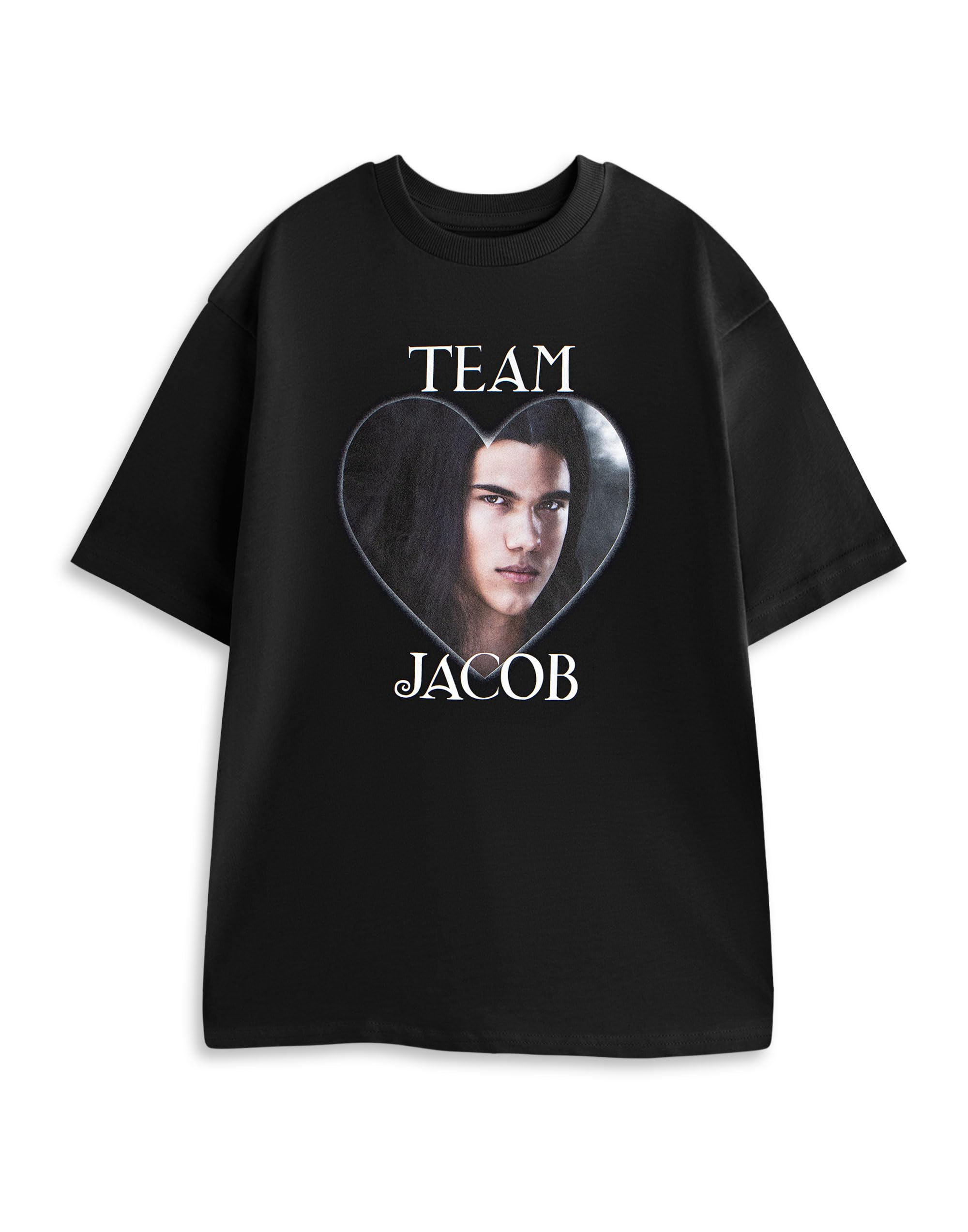 B&Q -  Twilight Womens Black Team Jacob Short Sleeved T-Shirt (Small)