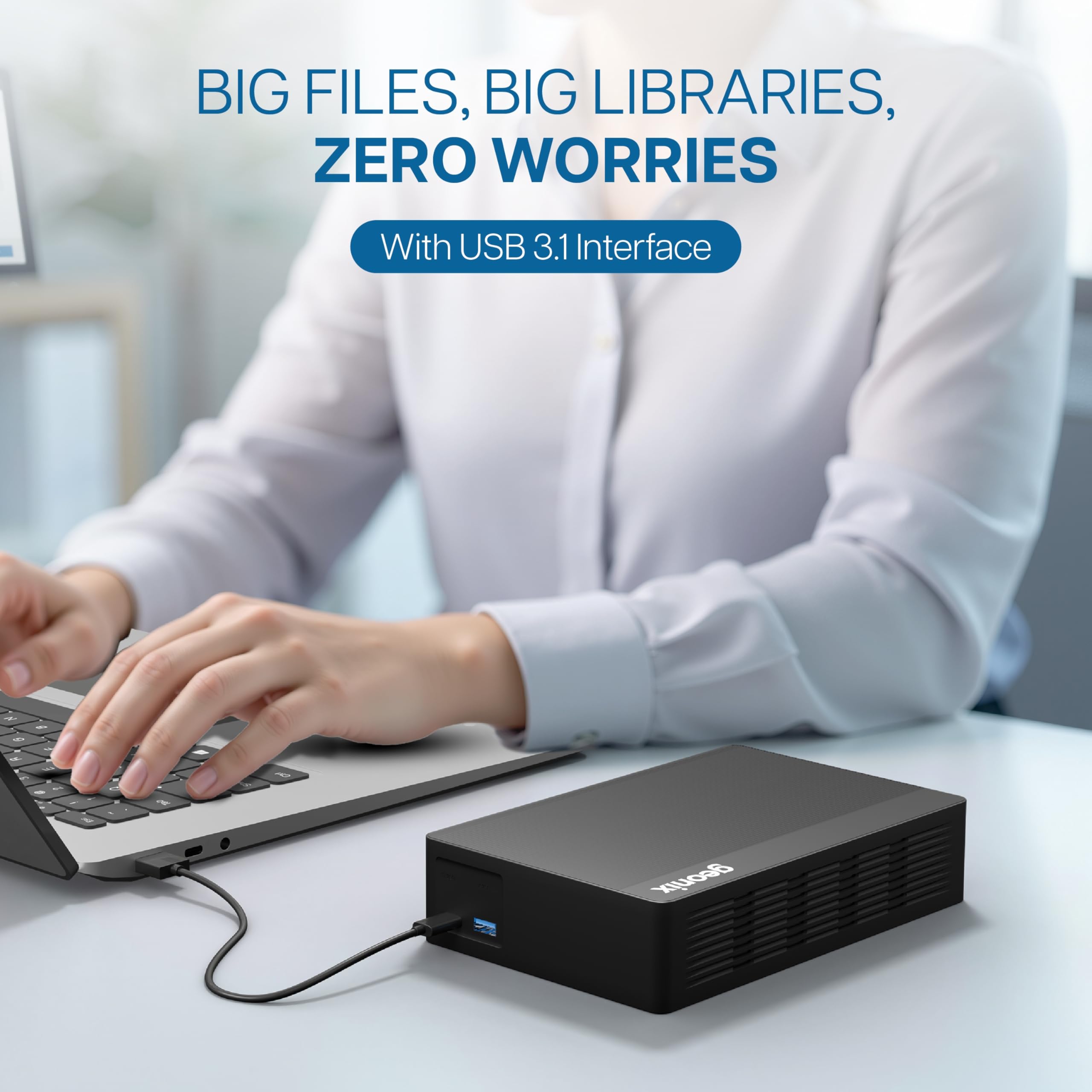 GEONIX PowerShell S7 6TB External Hard Drive 3.5
