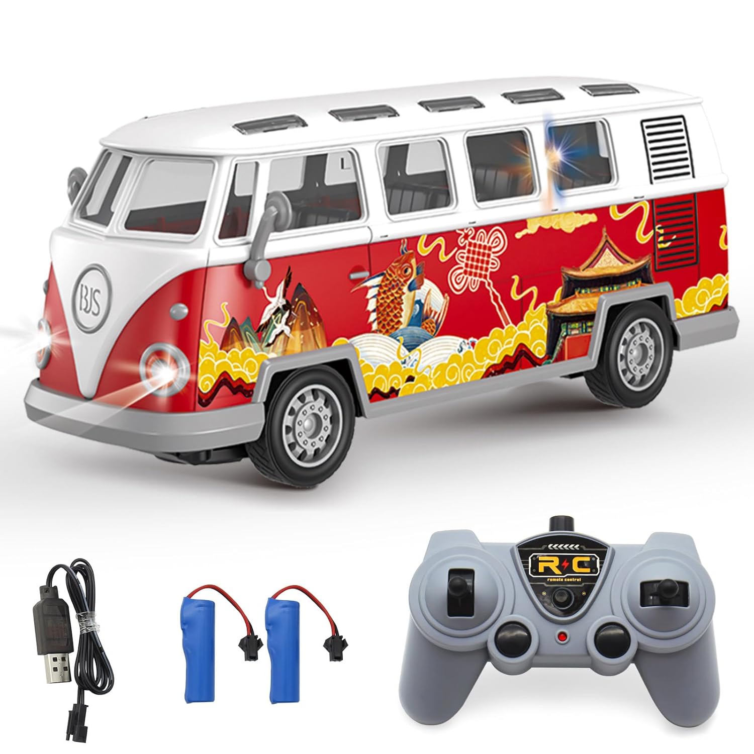 Spobot Remote Control Bus 2.4G Remote Control 1962 Volkswagen Classic ...