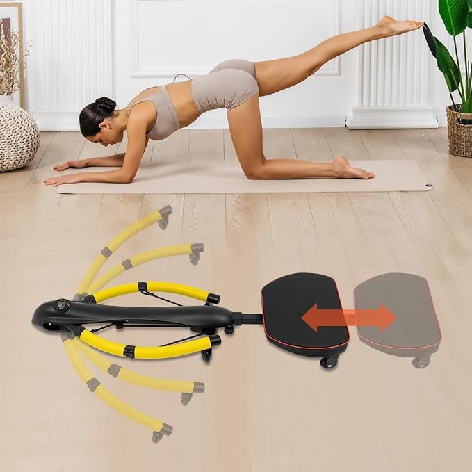 Máquina de remo y ejercicio abdominal ajustable miniatura 2