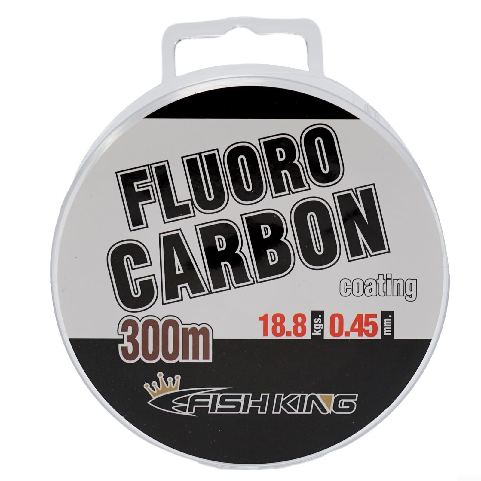 Lenza da pesca in fluorocarbonio, 300 m, invisibile, in fibra di carbonio, per acqua dolce e salata, resistente all'abrasione, filo per lenza da 0,3 a 0,5 mm