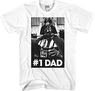 Men’s Darth Vader Number One Dad Fathers Day Funny T-Shirt