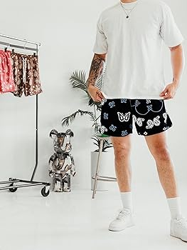 パンツ WIND AND SEA PAISLEY SHORT BLACK Paisley Pattern Short