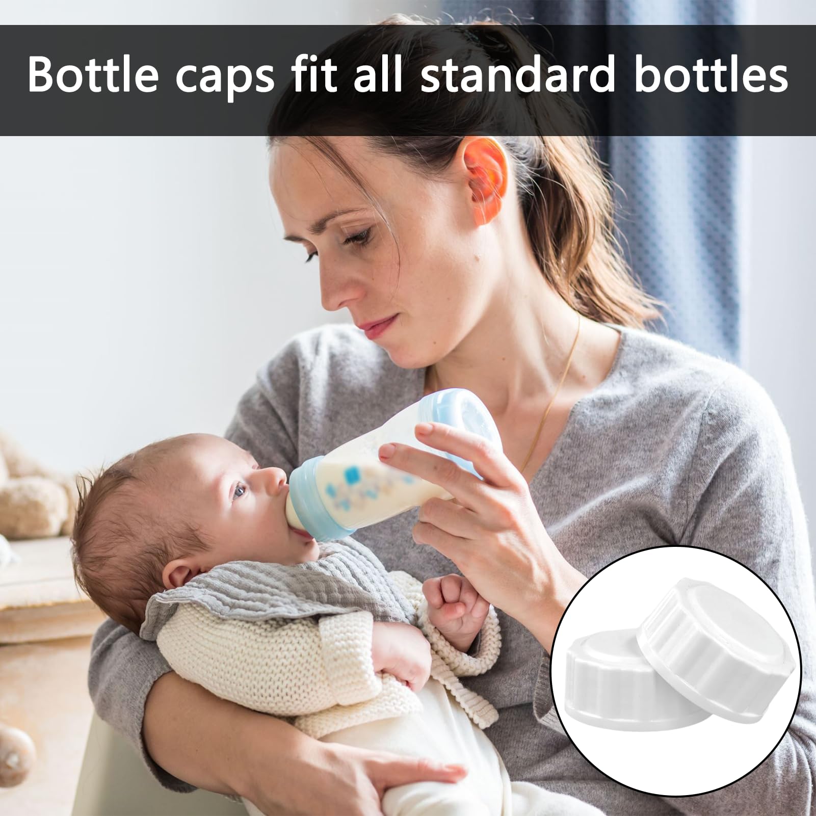 6 chiusure per bottiglie da viaggio, per bottiglie di vetro Philips Avent, bottiglie di vetro Avent, bottiglie di vetro Avent, bottiglie Avent