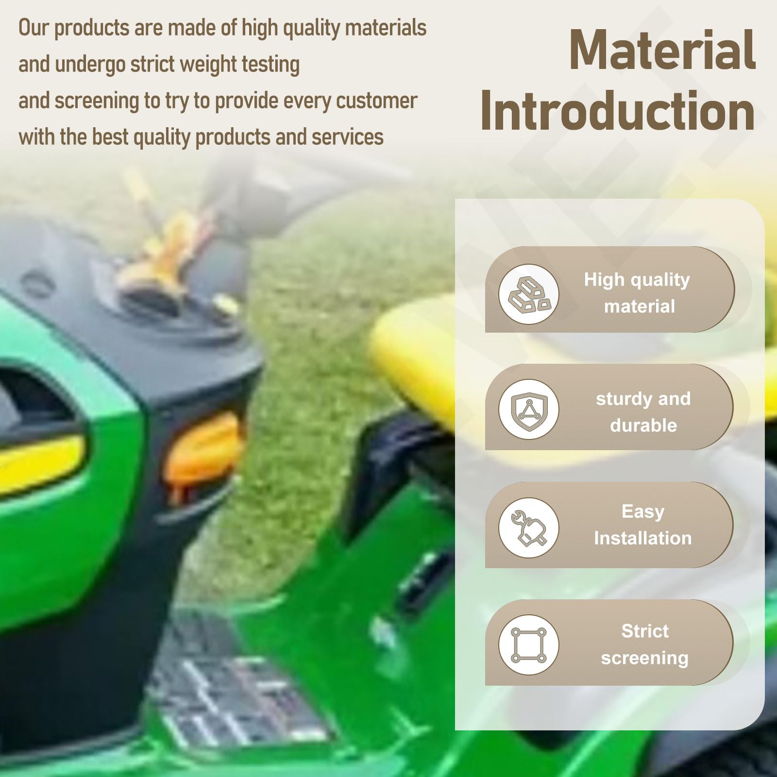Paquete de 3 protectores de mandril de tractor de césped 531167701 para cortacésped Husqvarna Craftsman Ryobi 174493 128961 136929 140329 532128961 532136929 532140329 53211 744933 Modelos de