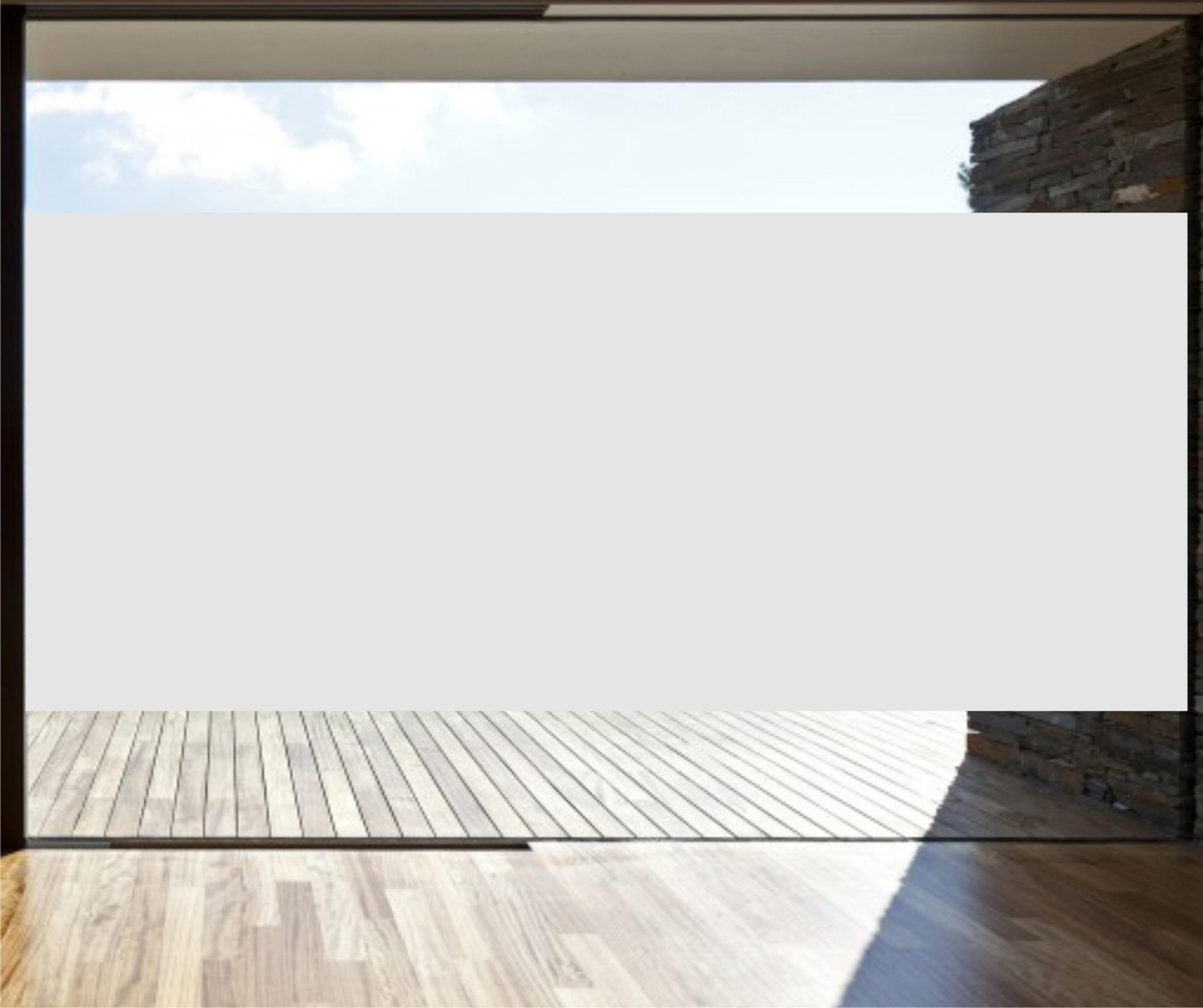 INDIGOS UG - Fensterfolie Blickdicht Streifen - Sichtschutzfolie Fenster - 50 cm Höhe Silber matt - 10m Rolle - Milchglasfolie selbstklebend Fenster Sichtschutz - Bad, Küche, Klebefolie