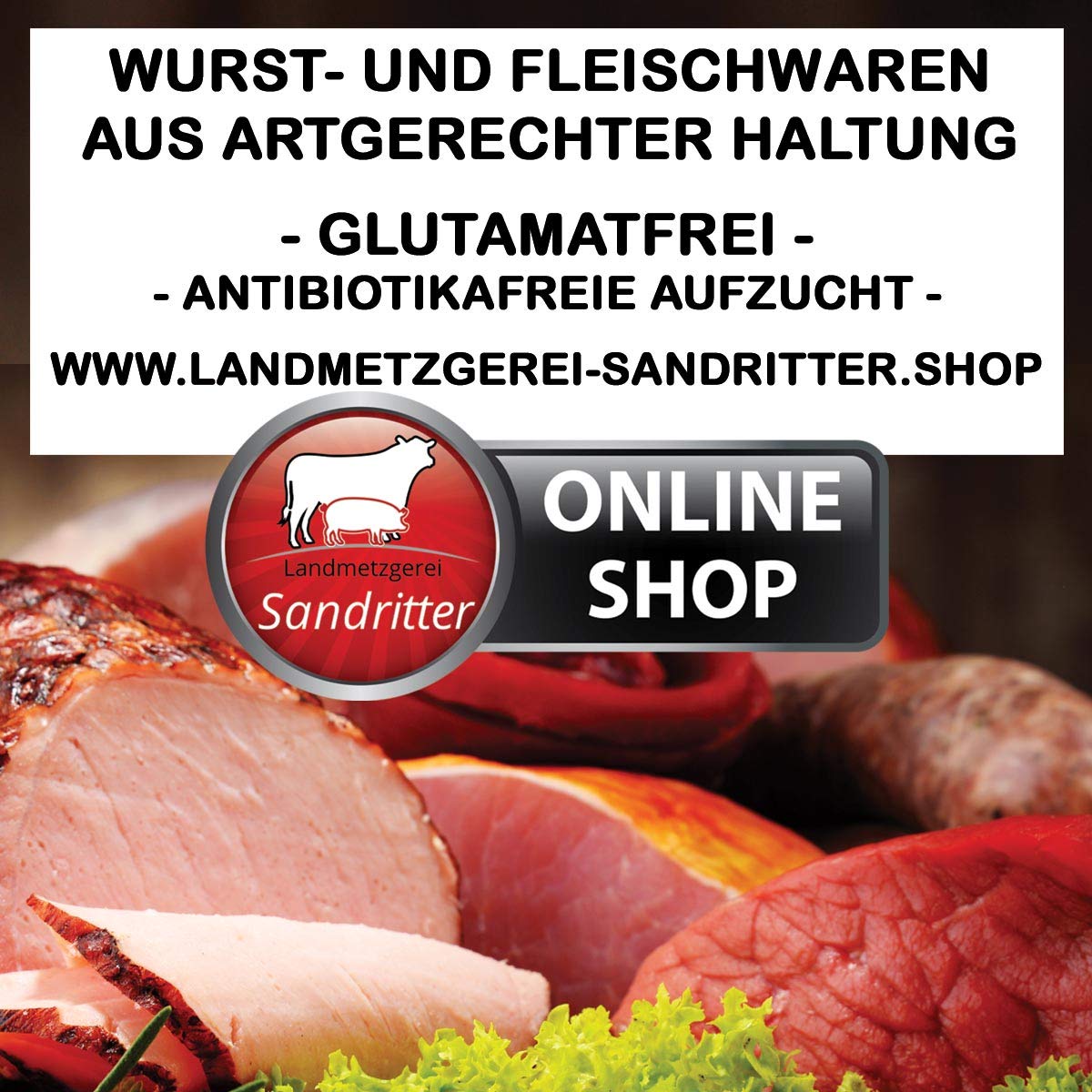 Grobe Bratwurst 5x200g Dosenwurst, Vorteilsset, Vorratsset, Landmetzgerei Sandritter