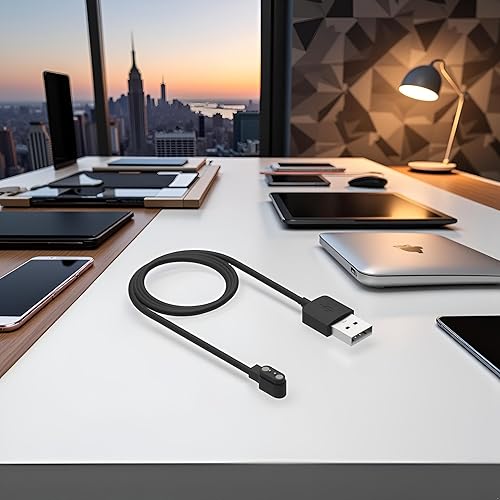 Miniatura 3 de Compatible con cargador de reloj inteligente Da Fit, cable de carga USB de repuesto para reloj inteligente, reloj inteligente, cables de repuesto y