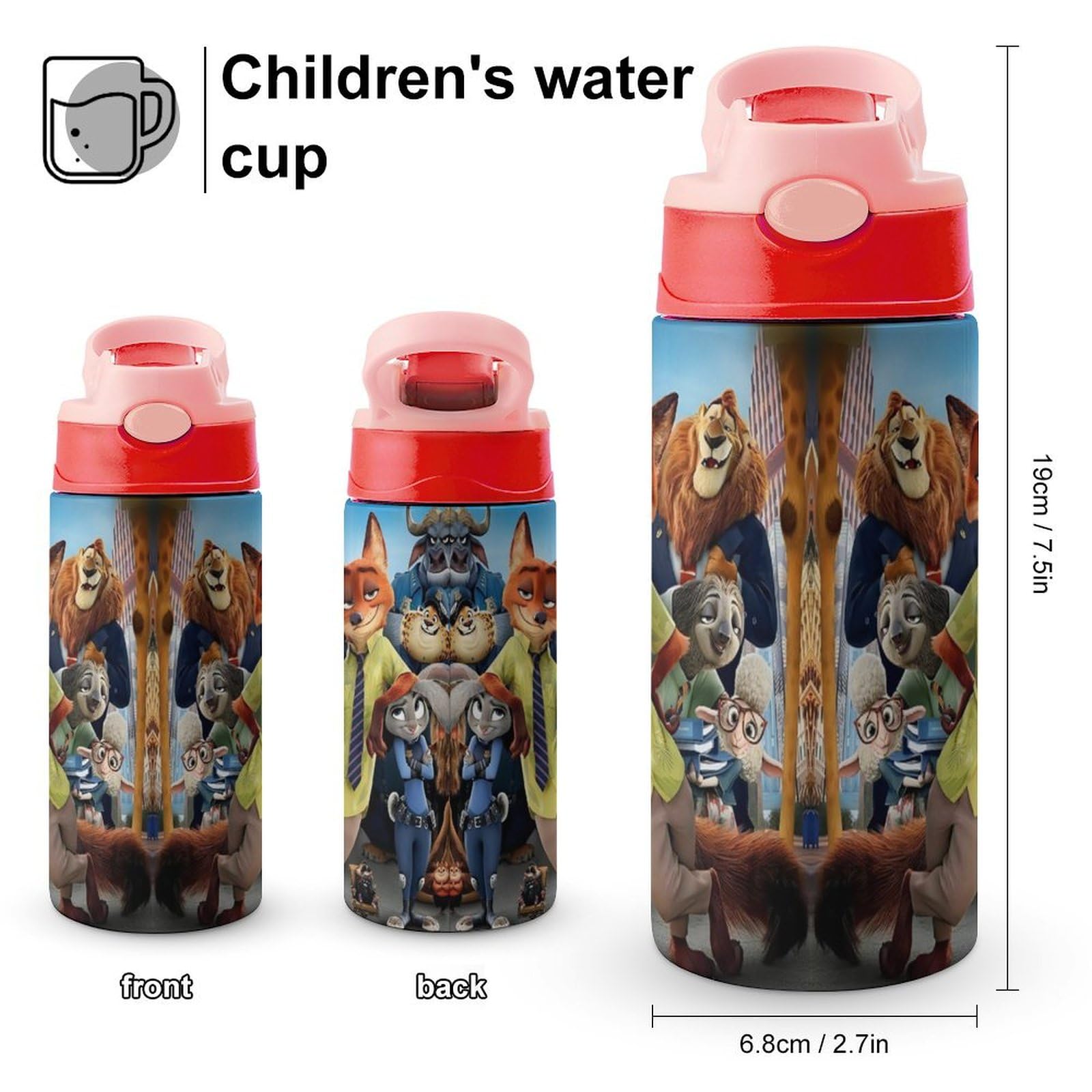 Amazon | キッズボトル ズートピア ニック・ワイルド 子供用
