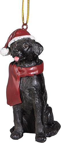 Vista 113 de Design Toscano - Figura de perro para decoración navideña.