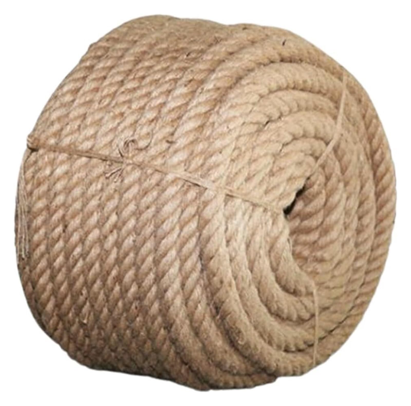 jute cord, Hemp Rope 16mm Jute Twine Heavy Duty Thick Gardening(16MM 10M)