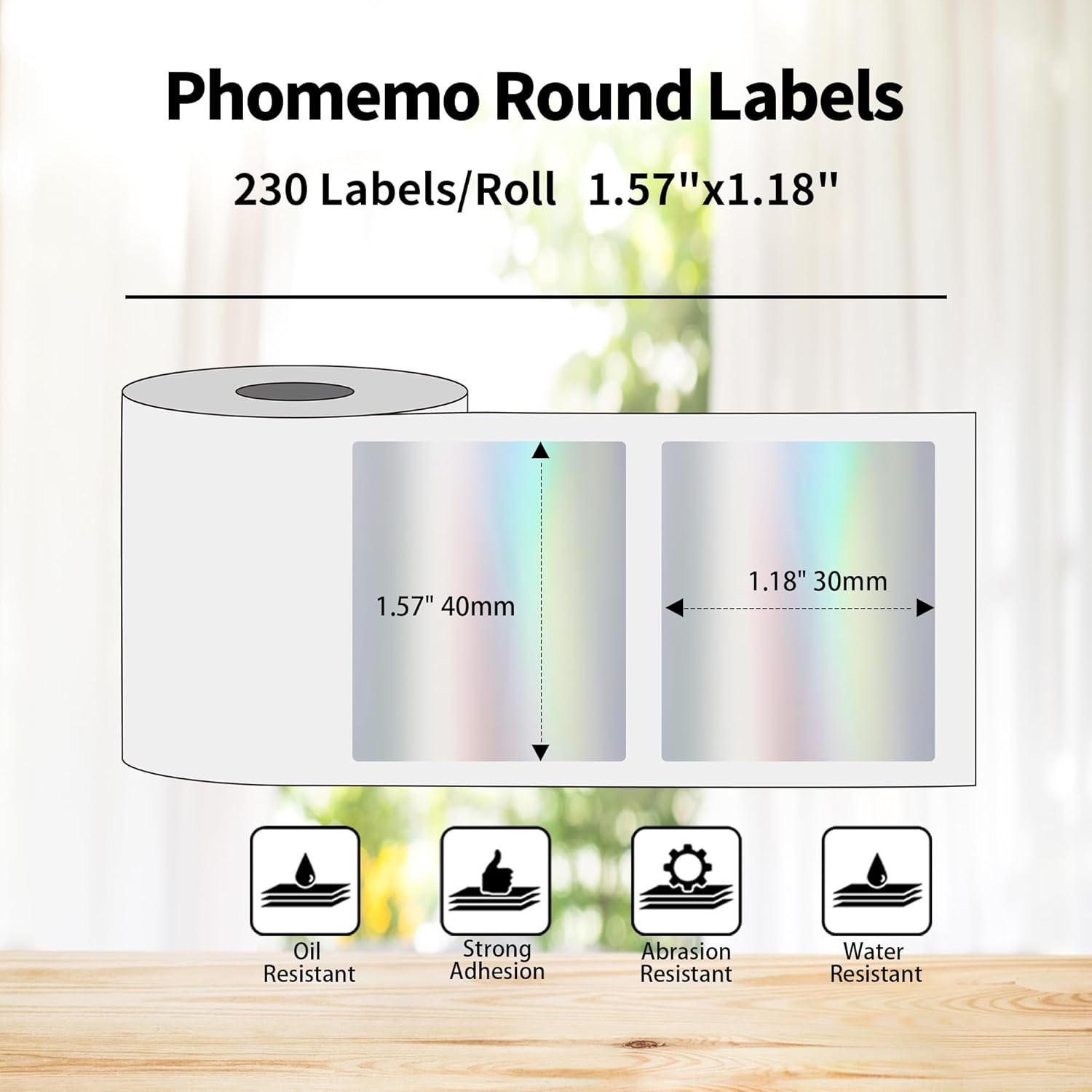 Phomemo M150 Label Maker Machine with 2 Tapes