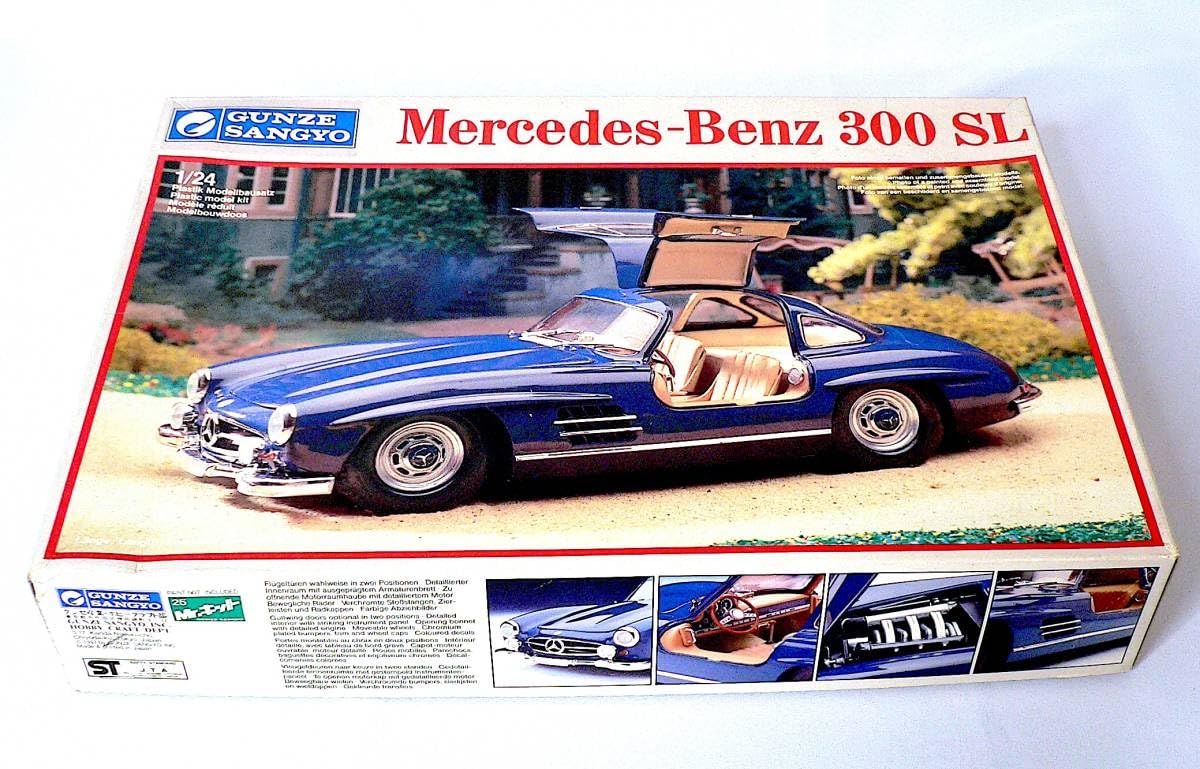 当時物・グンゼ産業・メルセデス・ベンツ 170V 1/24 未組立品 当時物・グンゼ産業・メルセデス・ベンツ 170V 1/24 未組立品