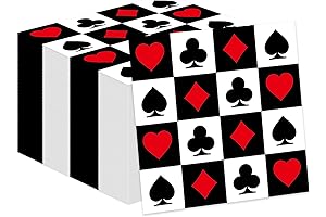 40-Piece Casino Poker Party Napkins: Elevate Your Gaming Gatherings