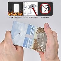 Vista 4 de Cubierta de placa de pared de palanca individual de 1 cuadrilla, cubierta decorativa de mar para baño, dormitorio, cocina, decoración de pared, 4.5