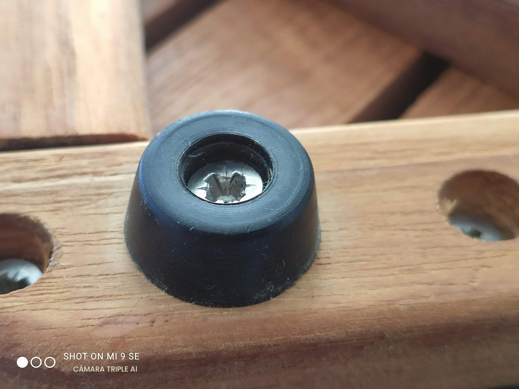AsinoX TEK3A6161 - Tarima de Ducha y baño, Madera de Teca