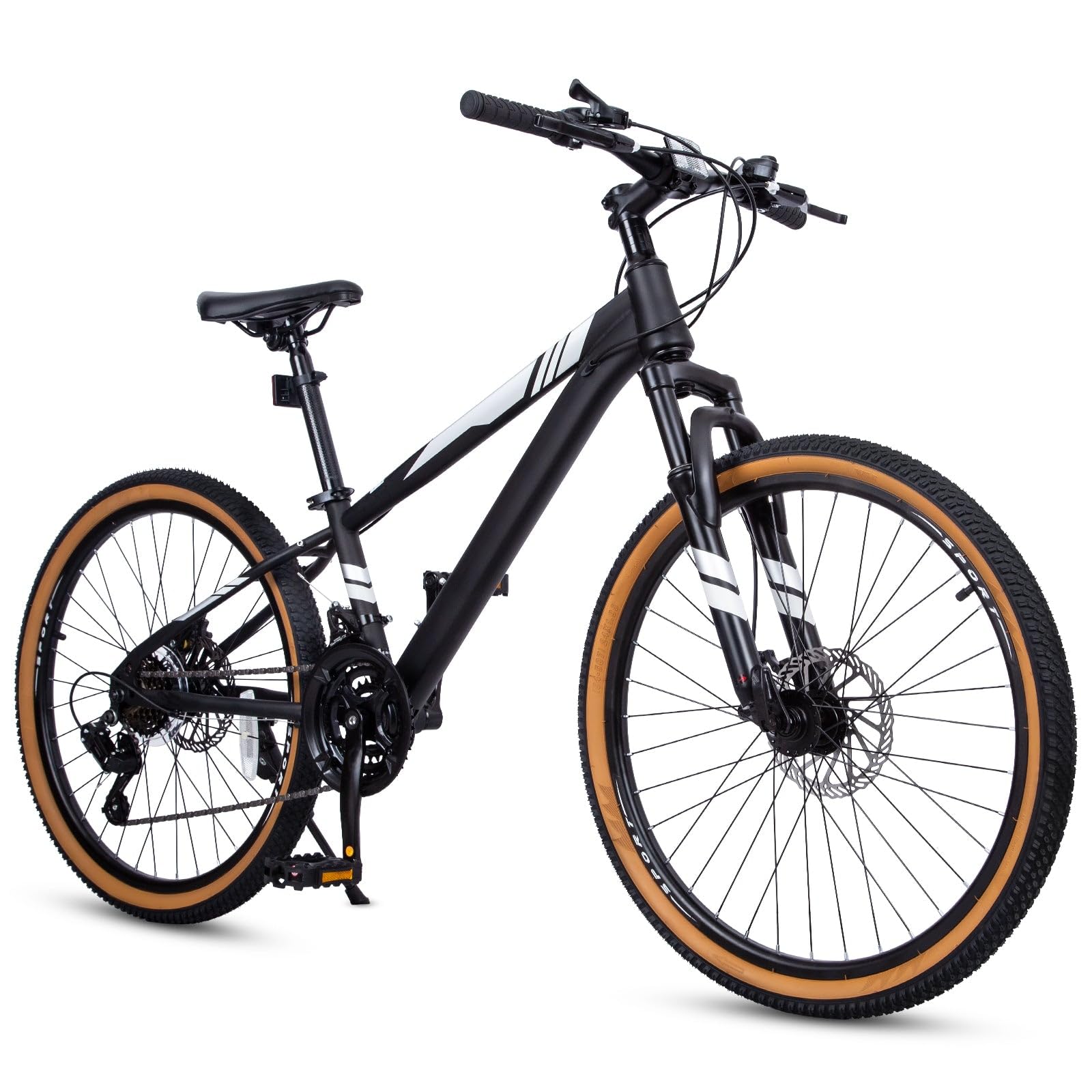 20 24 Inch Kid Mountain Bike Dual Disc Brakes for Boys Girls