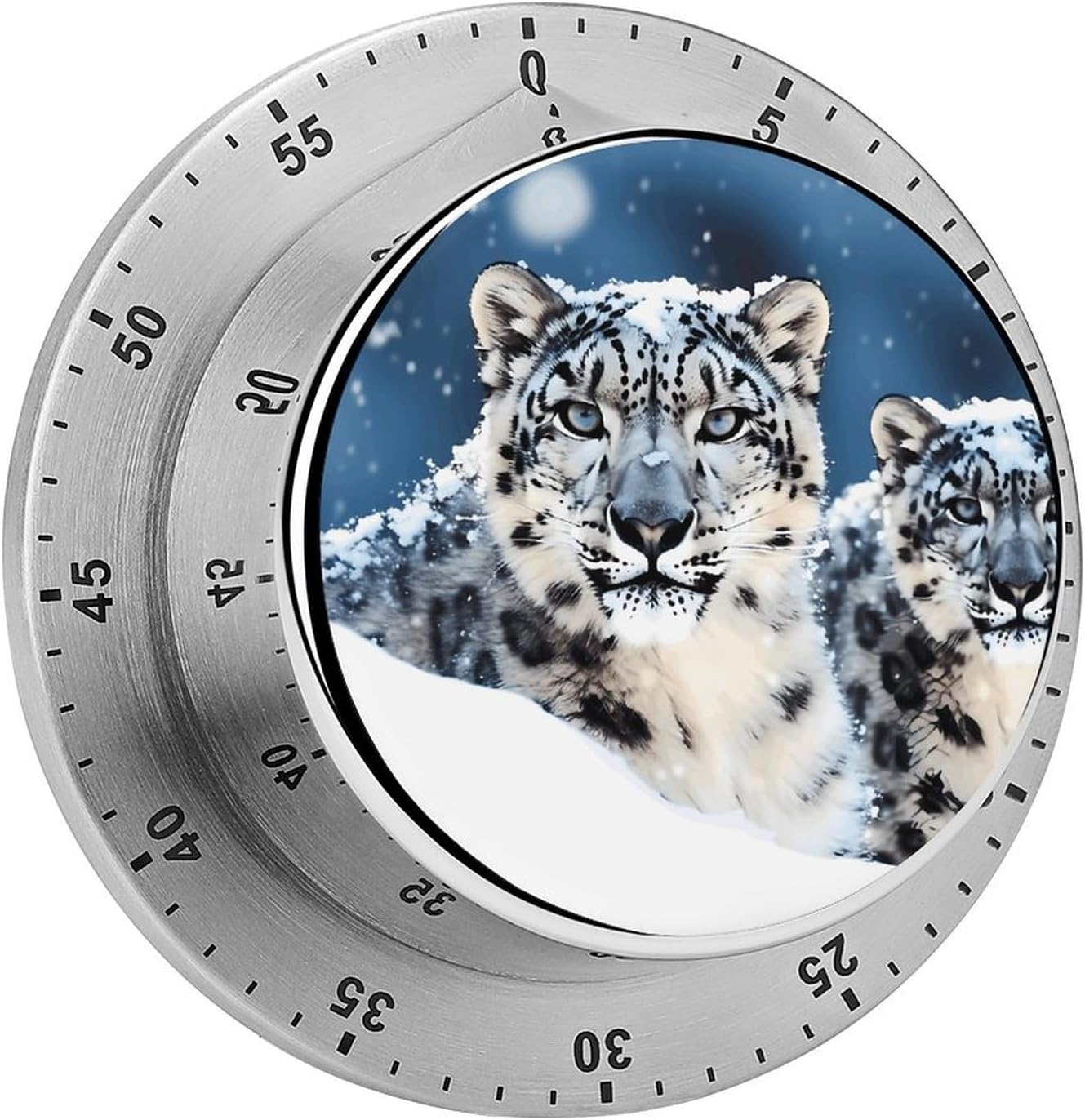 Stainless Steel Mechanical Kitchen Timer, Sturdy Digital Timer