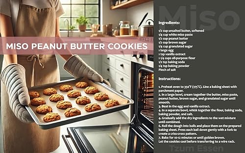 Miniatura 5 de Pasta de miso blanca (Shiro) fermentada de 3 meses, USDA orgánica, Kosher. por Tzum Essen (pequeña (6 onzas))