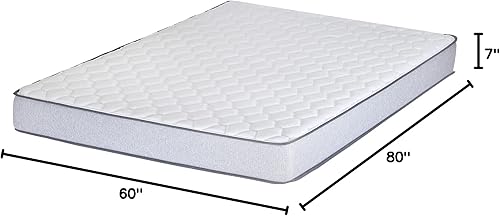 Miniatura 2 de Wayton Colchón enrollado de espuma de vinilo resistente al agua de 5 pulgadas firmeza media de alta densidad alivio de presión y enfriamiento cama