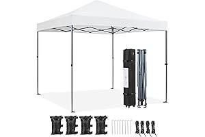 8x8 Pop Up Canopy Easy Set-up Tent: Instant Shade for Outdoor Gatherings