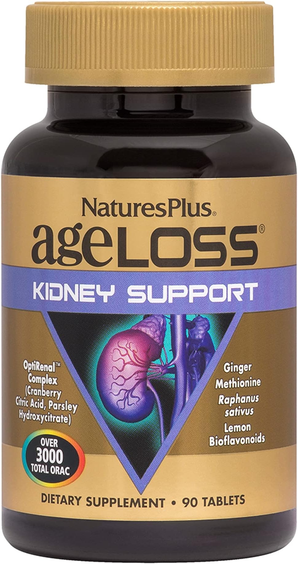 Nature's Plus AgeLoss® Kidney Support 90 Tablets