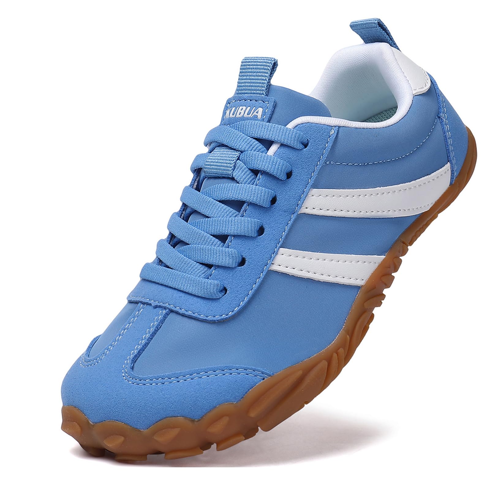 KUBUA Kids Barefoot Shoes Boys Girls Wide Toe Box Zero Drop Sneakers