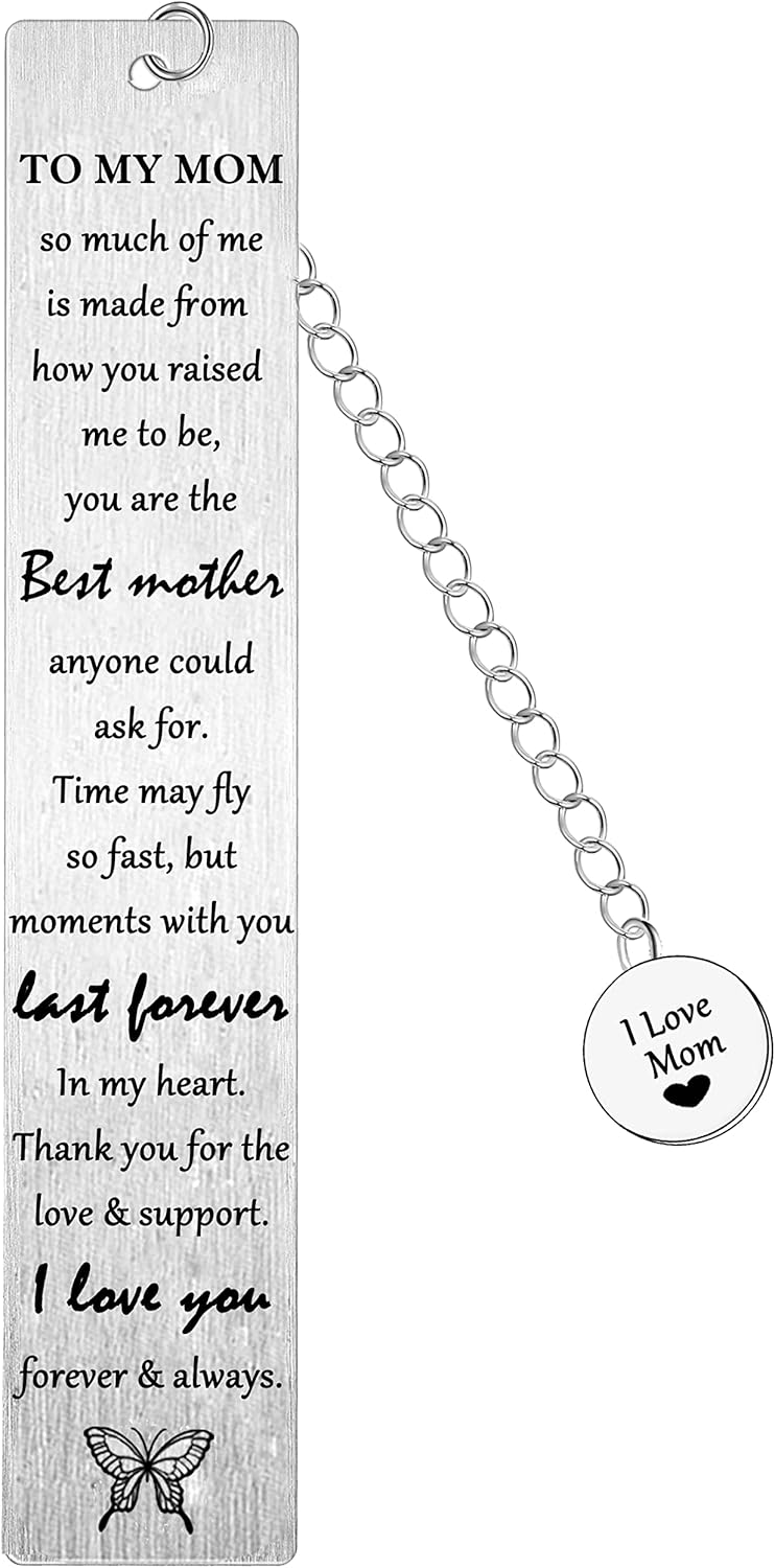 Mom Gifts Bookmark Gifts for Mother from Daughter Son Read