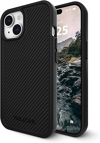 Pelican Protector Series - Funda para iPhone 15 de 6.1 pulgadas compatible con MagSafe Funda magnética con tecnología antiarañazos protección contra