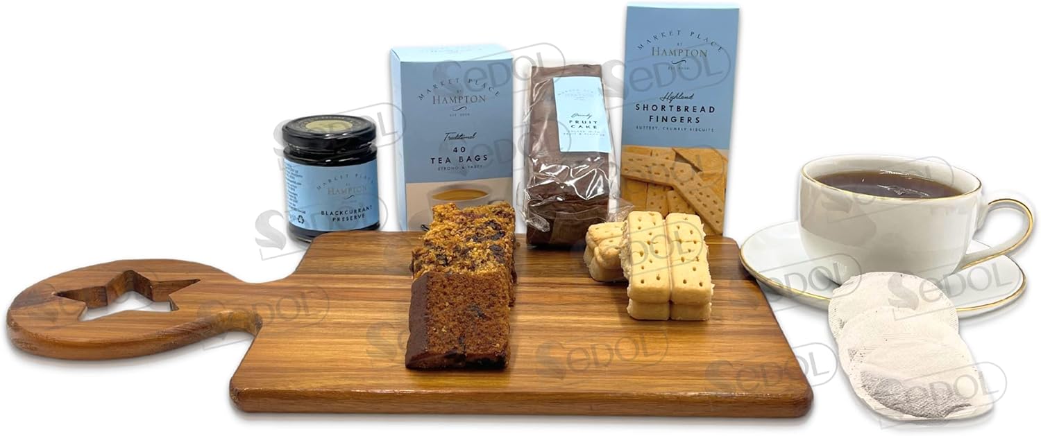 Tea and Biscuit Hamper Gift Set Afternoon Tea Gift Set with Highland