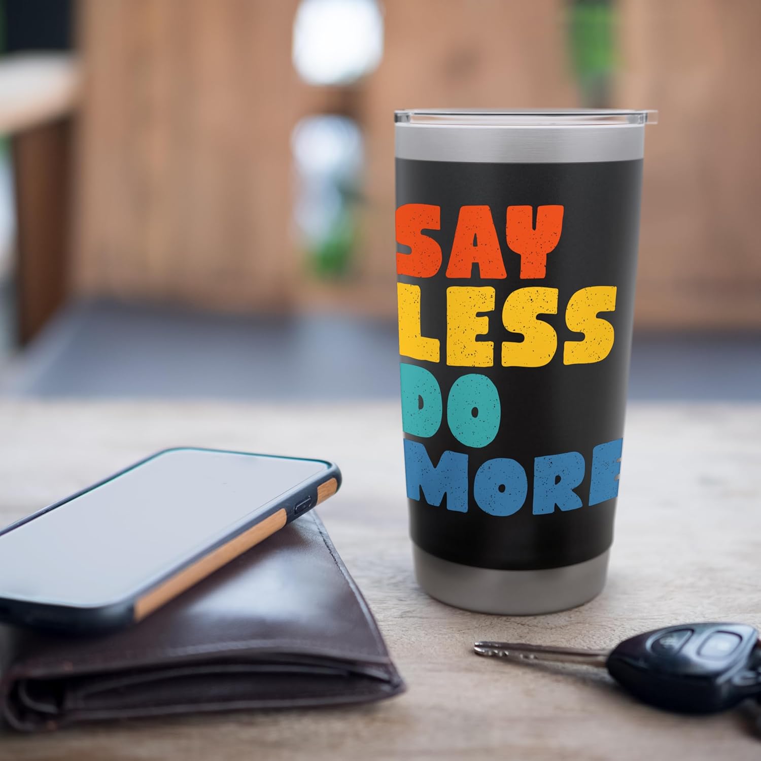 Say Less Do More Stainless Steel Insulated Tumbler - Image 7
