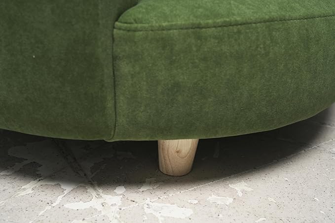 Cama Sofá Elevada para Perro Grande Semicircular con Funda Lavable miniatura 4