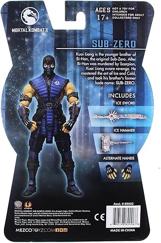 Miniatura 4 de Mortal Kombat Figura de acción X 6": Sub-Zero (2015 SDCC Exclusive)