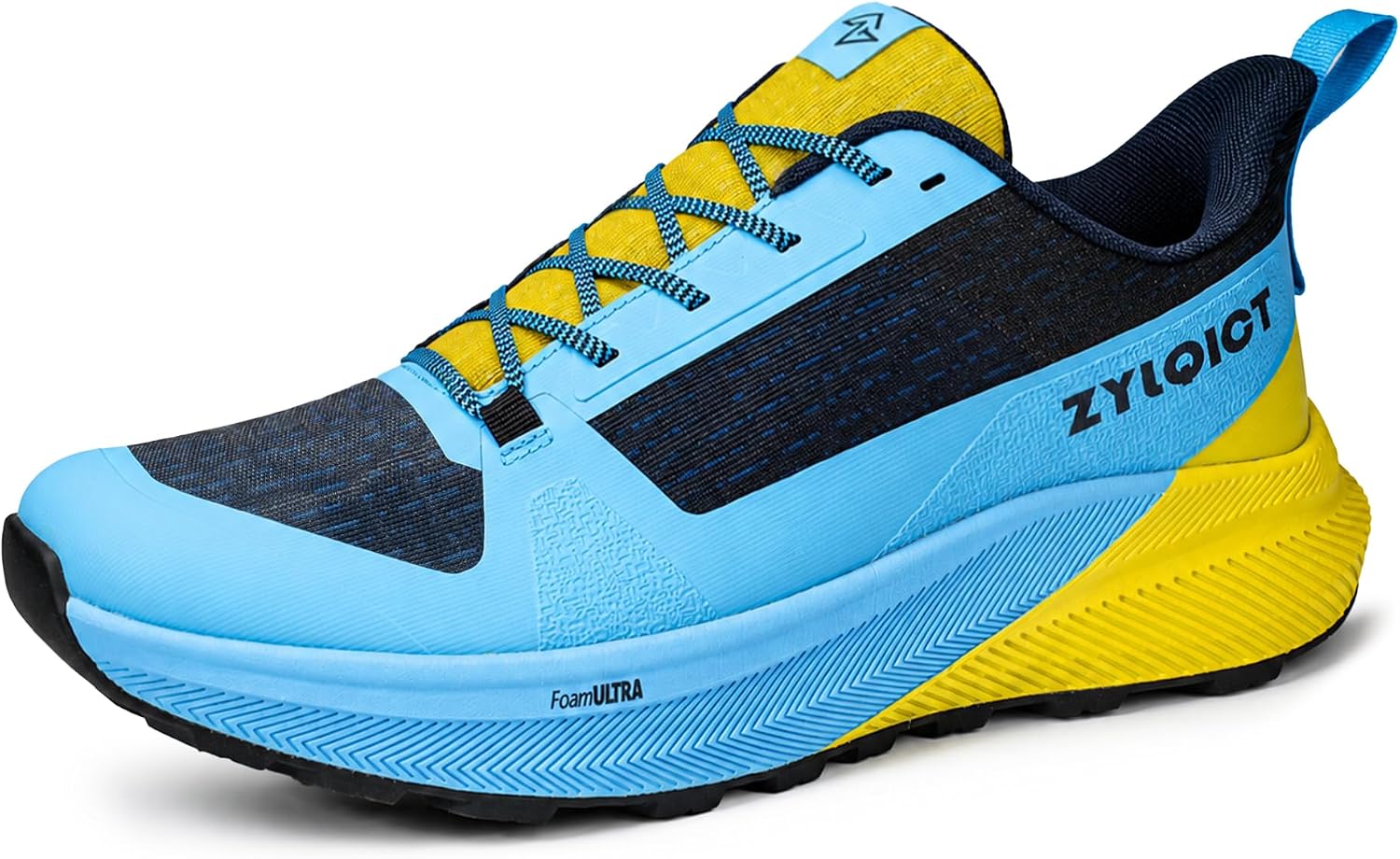 Men's Trail Running Shoes Comfortable Walking Shoes for Men with Dual Density Cushioned Midsole Arch Support Reinforced Breathable Protective Upper Non Slip Lug Sole
