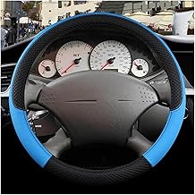 Für Ford Für Focus Für MK1 Auto Lenkrad Abdeckung 9 Farben PU Leder Nicht-Slip Auto Zubehör Innen Lenkrad Bezug(B)